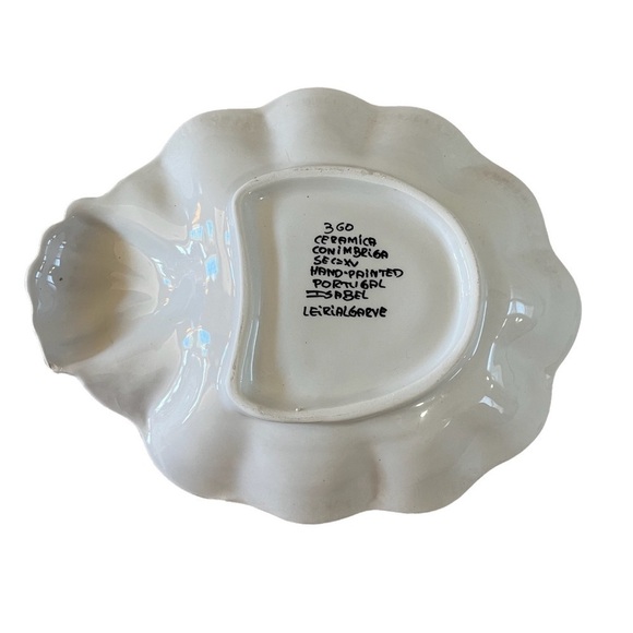 Ceramica Conimbriga Portugal Hand Painter Pottery Small Decorative Plate Rooster - Picture 4 of 5